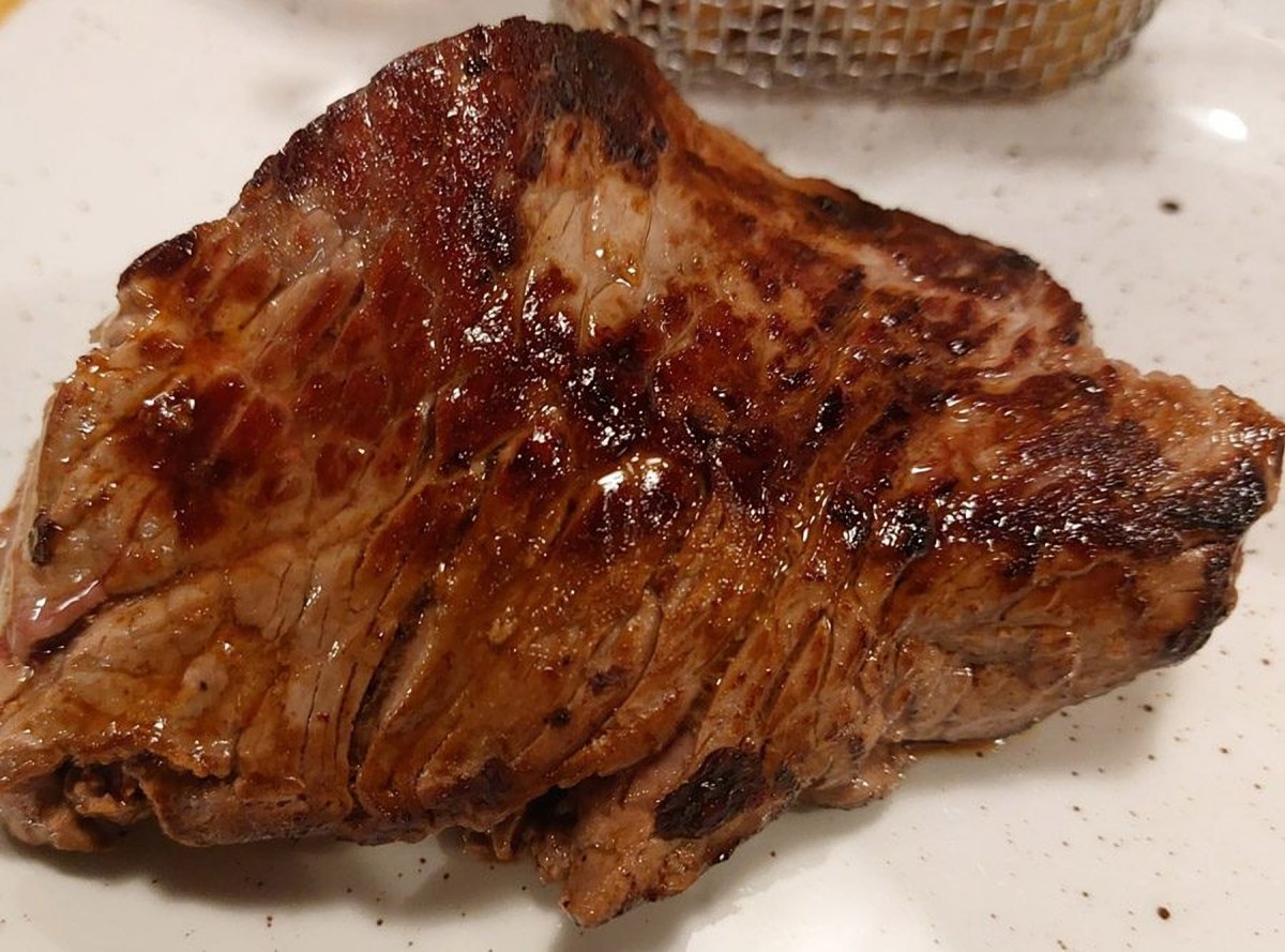 Du bœuf de race limousine grillé
